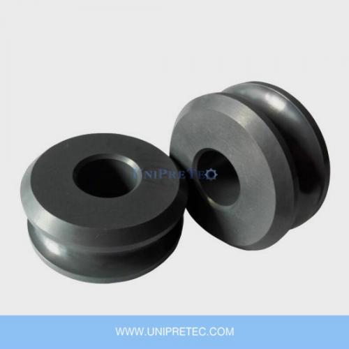 Si3N4 Silicon Nitride Ceramic Guide Roll For HF Tube And Pipe Welding 
